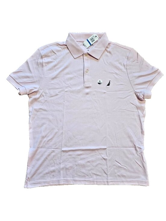 Nautica Other - Nautica Men's Slim Fit Interlock Soft Touch Polo - Cradle Pink X-Large (XL) NWT